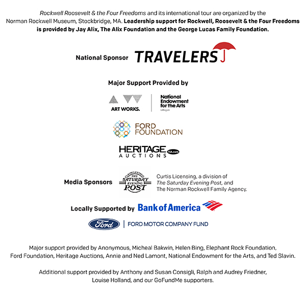 Sponsors for Four Freedoms