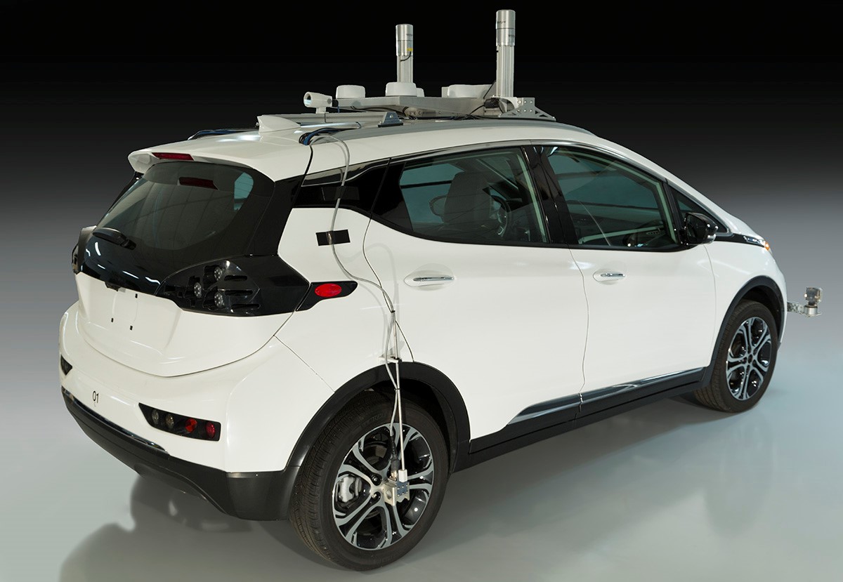 First-Generation Self-Driving Test Vehicle