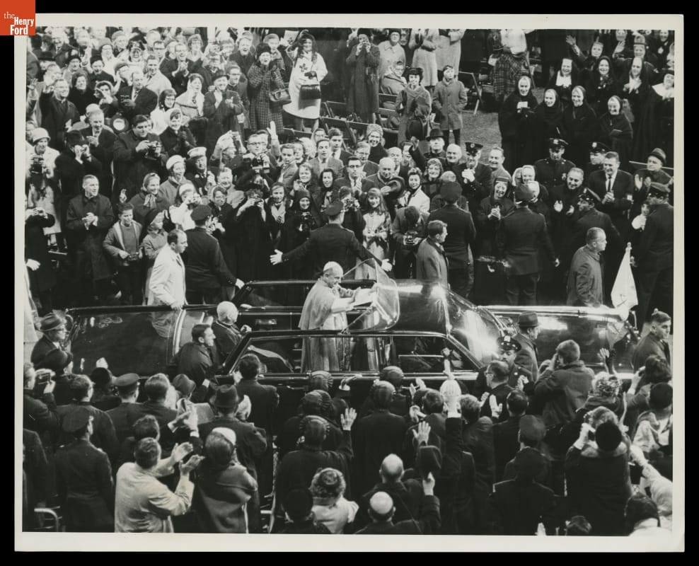 Pope Paul VI Pictured Visiting New York in 1965