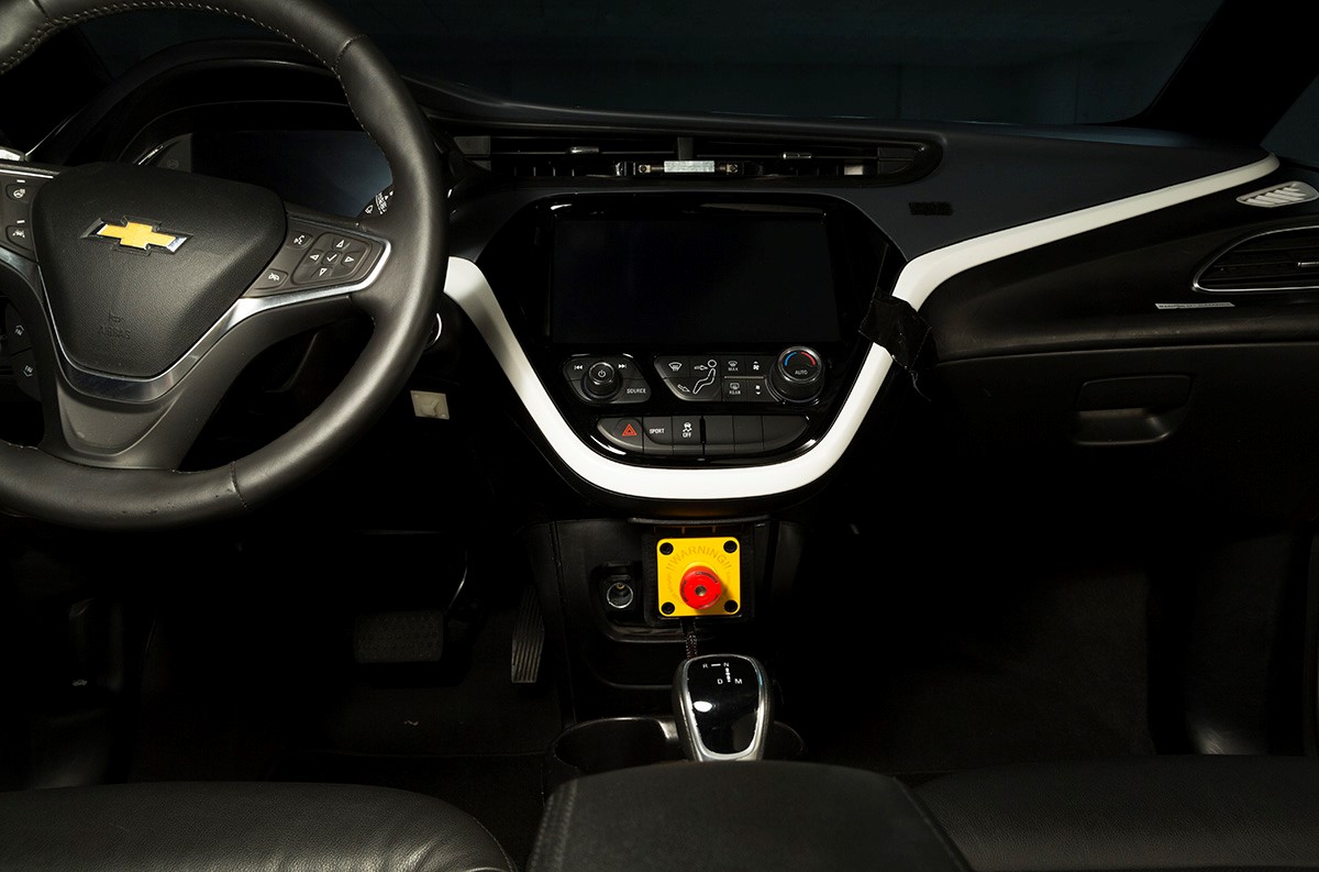 First-Generation Self-Driving Test Vehicle