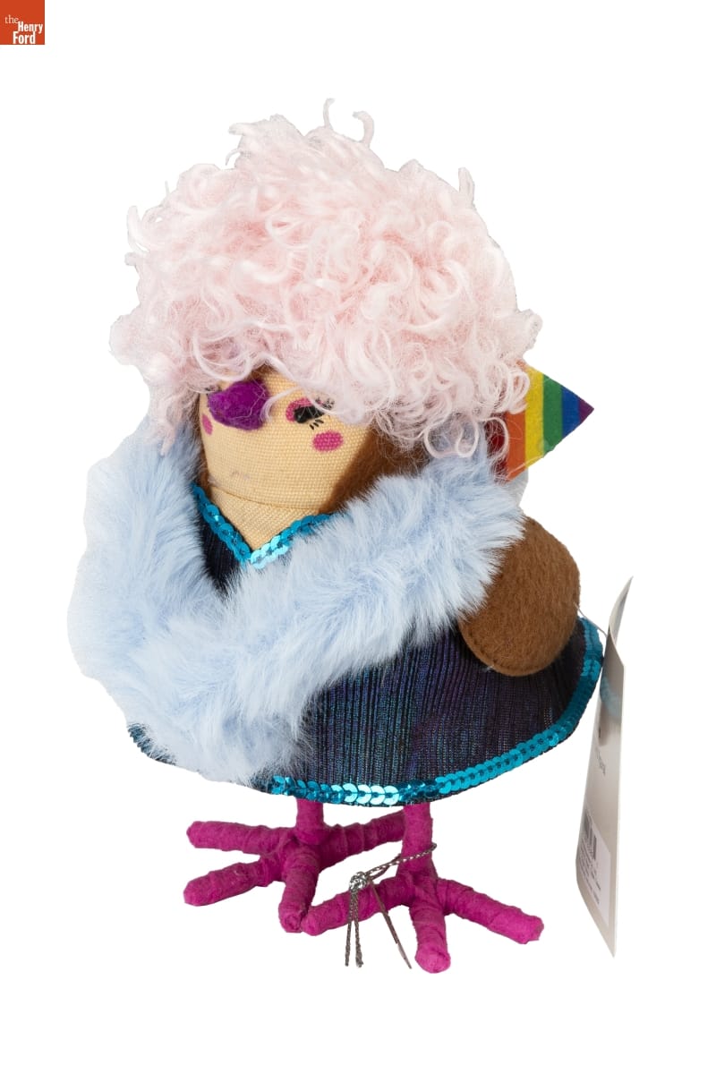 "Pride Drag Queen Bird" Figurine, 2023