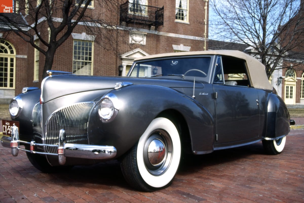 1941 Lincoln Continental Convertible, Owned by Edsel B. Ford