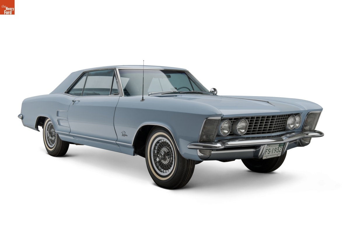 Baby blue car