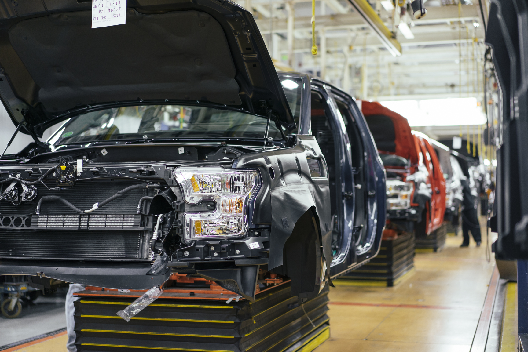 F-150 assembly inside Factory Tour F-150 assembly inside Factory Tour