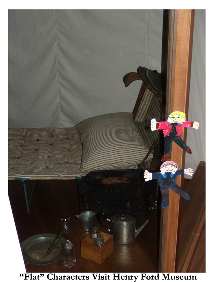 GeorgeWashingtonCampbedandgear copy George Washington Camp bed and gear