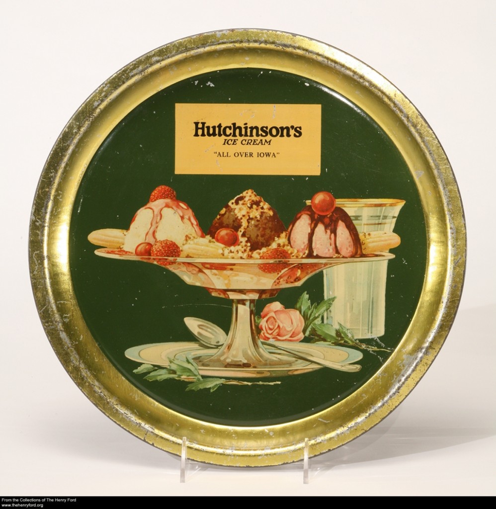 Hutchinson's Ice Cream Tray