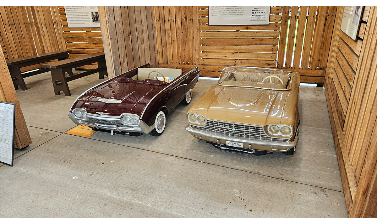 Thunderbird Jr. kiddie cars were built in cooperation with Ford from 1955 to 1967. / Image by Matt Anderson