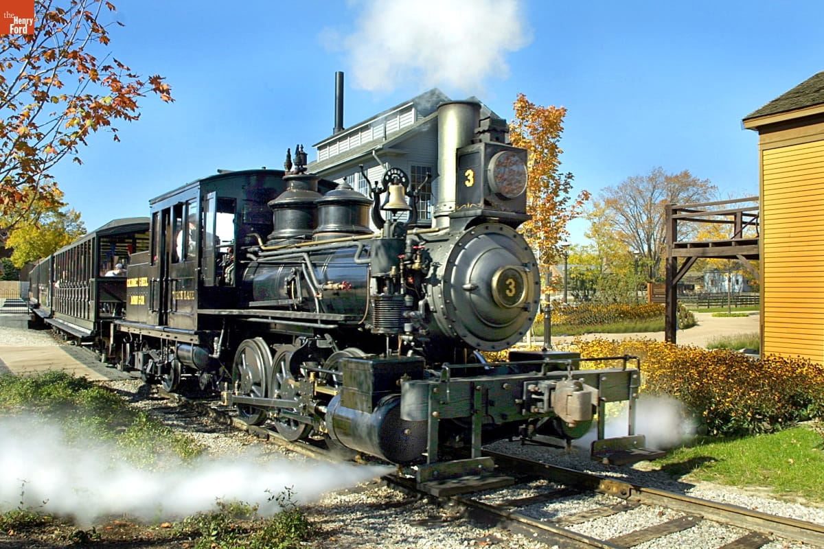 Torch Lake Steam Locomotive, 1873